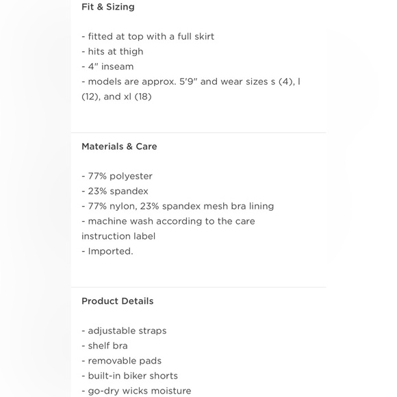 Powersoft Cami Athletic Dress - Cherry Tomato - Picture 4 of 5